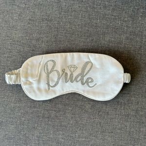 Bride sleeping mask